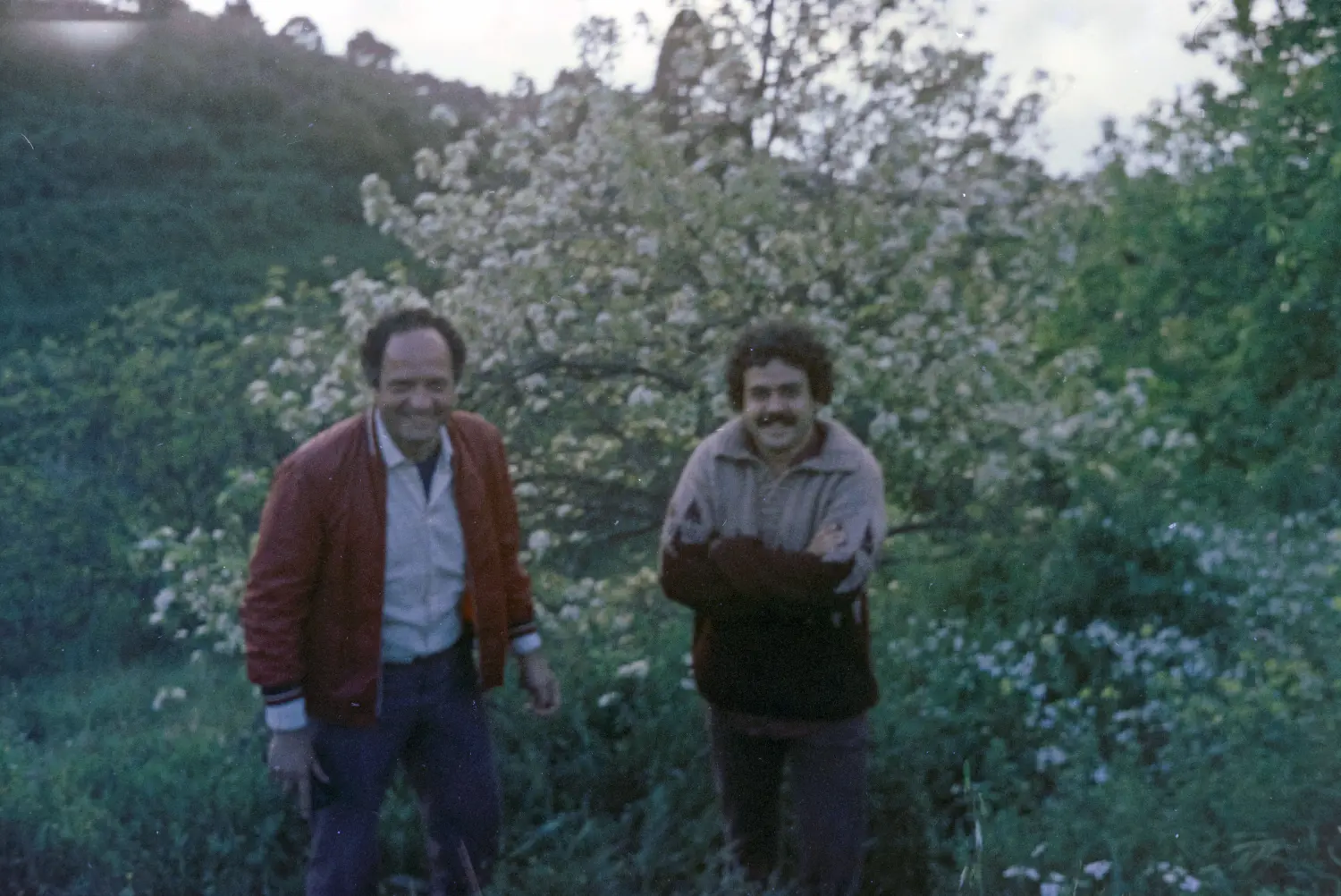 Juan F. Capote y sus cabras.